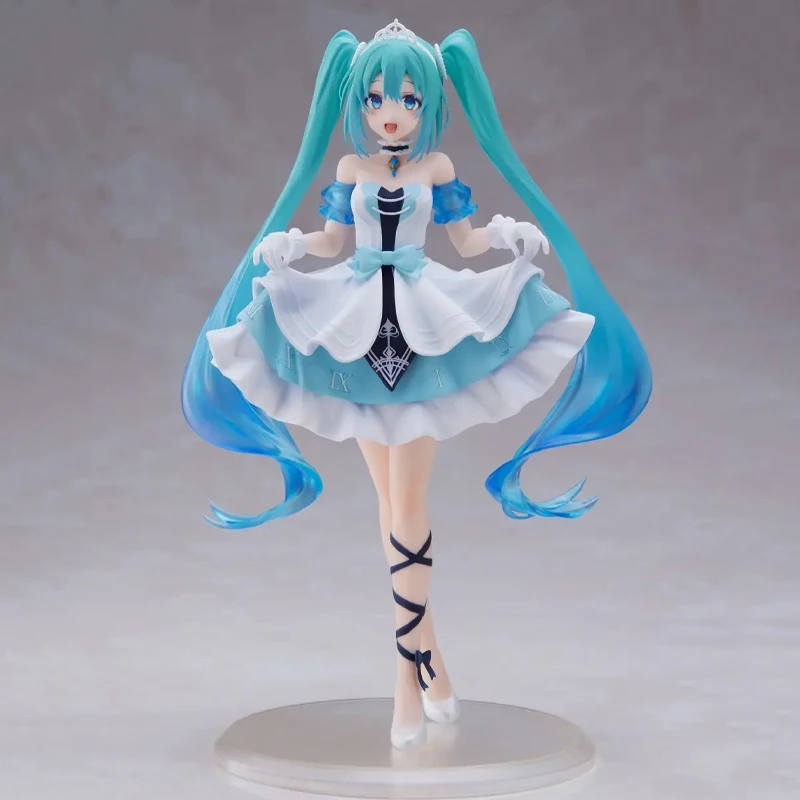 En Stock Original TAiTO tsune Miku pays des merveilles Figure cendrillon véritable Anime Figure 18 cm modèle à collectionner poupées ornement cadeaux
