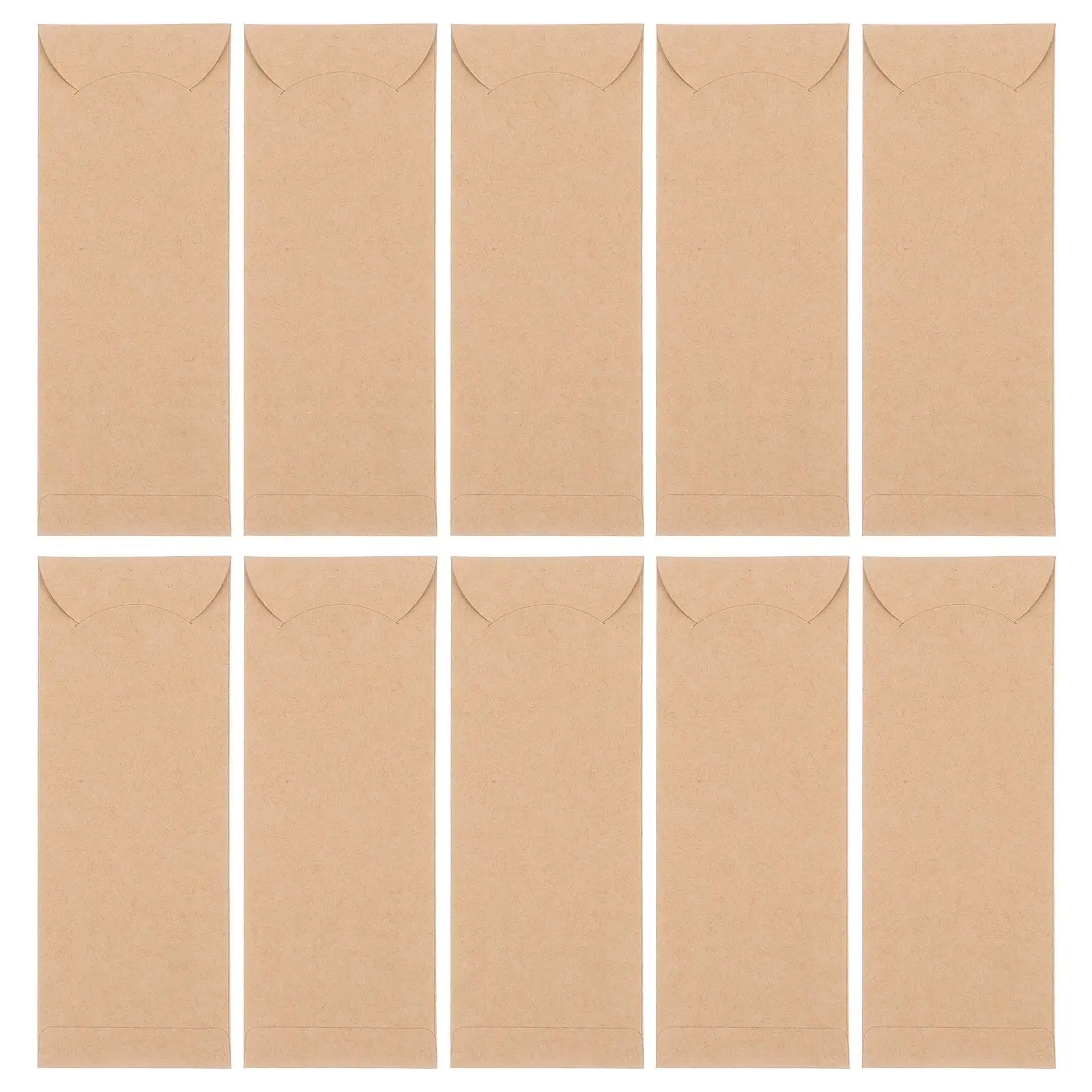 

10 Pcs Bookmark Envelopes Paper Pen Pouches Bags Mini Office Supplies Classroom DIY Covers