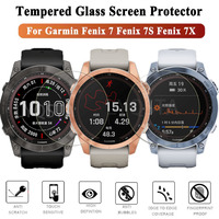 3Pcs 9H Premium Tempered Glass For Garmin Fenix 7 7X 7S Fenix 5 5s Plus 6S 6X 6 Pro Smartwatch Screen Protector Film Accessories