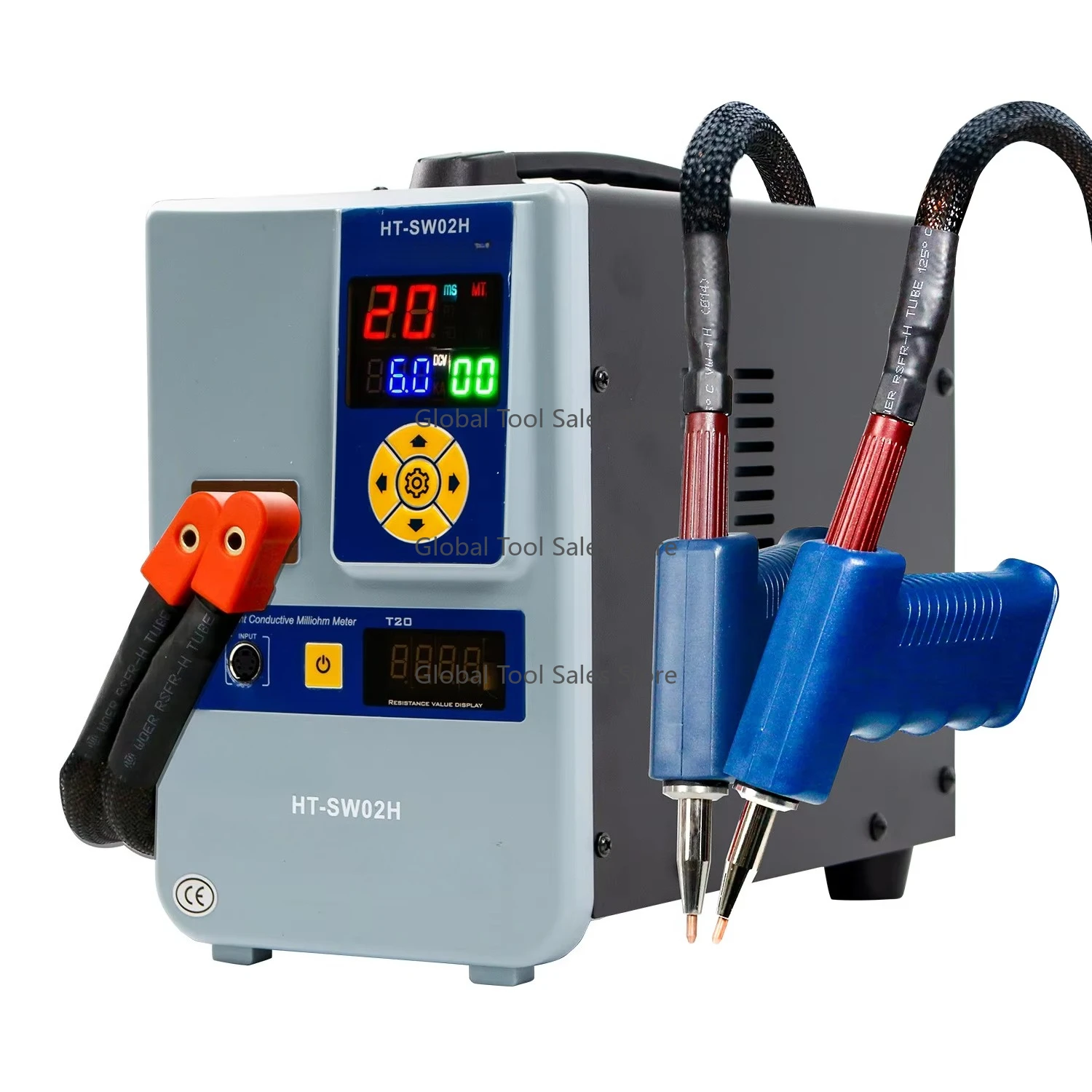 

42KW Capacitor Storage 7000A Spot Welder Supports 0.6mm Nickel/ 0.4mm Copper Spot Welding Machine for Lithium Ion Battery