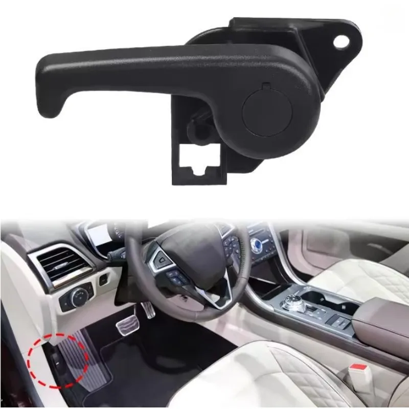 DS7Z-99042C74-A Manija de Liberación del Capó, Palanca de Cierre para Ford Fusion Lincoln Mkz 2013 2014 2015 2016 2017, Pieza de Repuesto para Automóvil