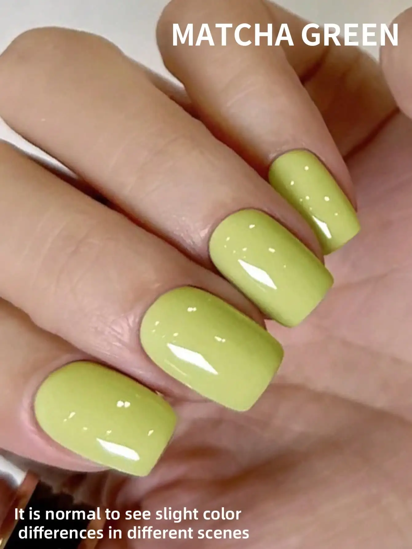 XEIJAYI 1Pc 15ML couleur verte Matcha Gel vernis à ongles Semi Permanent Nail Art trempage UV LED Salon de manucure bricolage Salon de manucure Gel