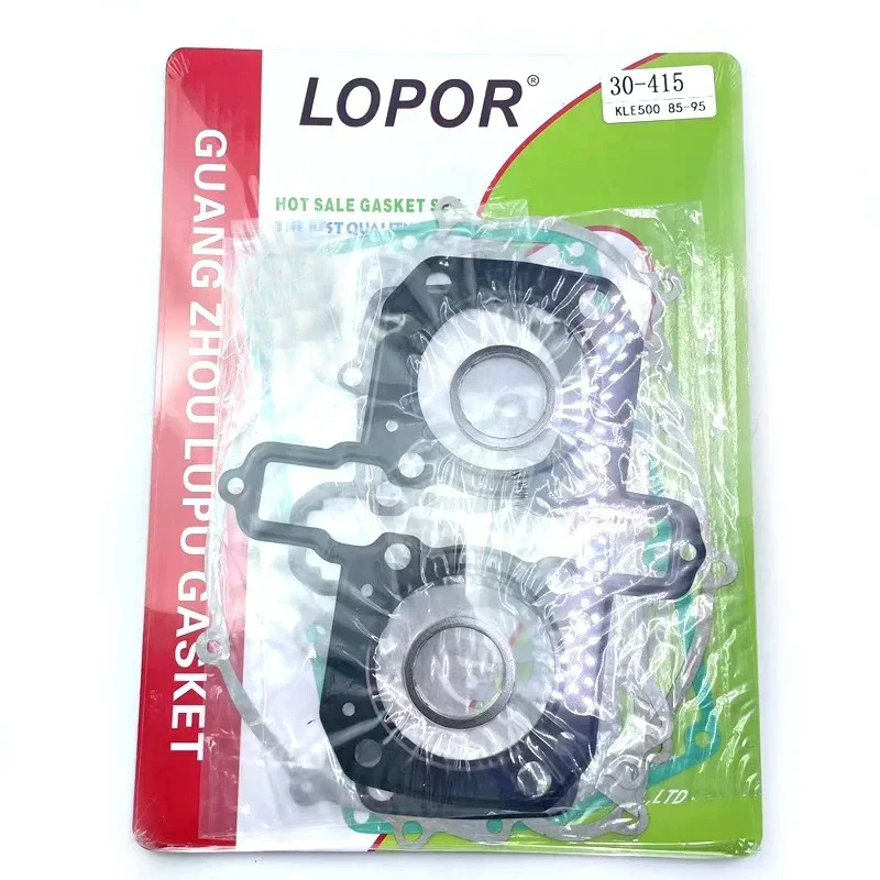 

Комплект прокладок крышки картера цилиндра двигателя мотоцикла для Kawasaki KLE500 85-95 EN450 85-90 ER500 EN500 Vulcan 500 EX500 Ninja