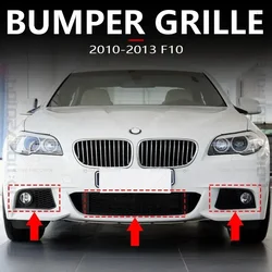 for 2010-2013 F10 BMW 528i 528iX 535i 535iX 550i 550iX Hybrid 5 Bumper Grill Fog Light Trims 51117906197 51117906198 51117903894