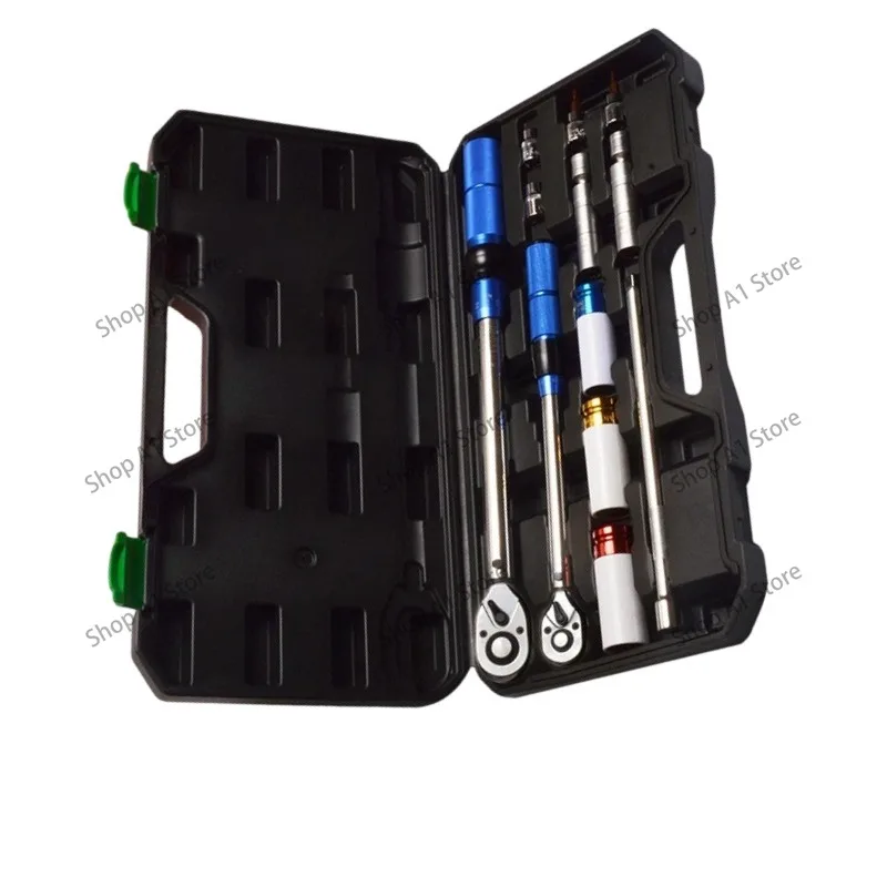 High‑Precision Preset Torque Wrench Set, Adjustable Torque Tool for Motorcycle, Spark Plug and Tire Wheel Nut Repair