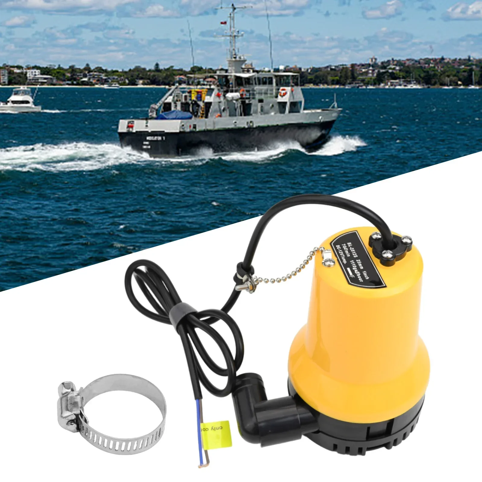 

Fountain Pump Circulation Pump Versatile Drainage Pump Discharge Rate 4500L H Reliable Drainage And Supply Pump