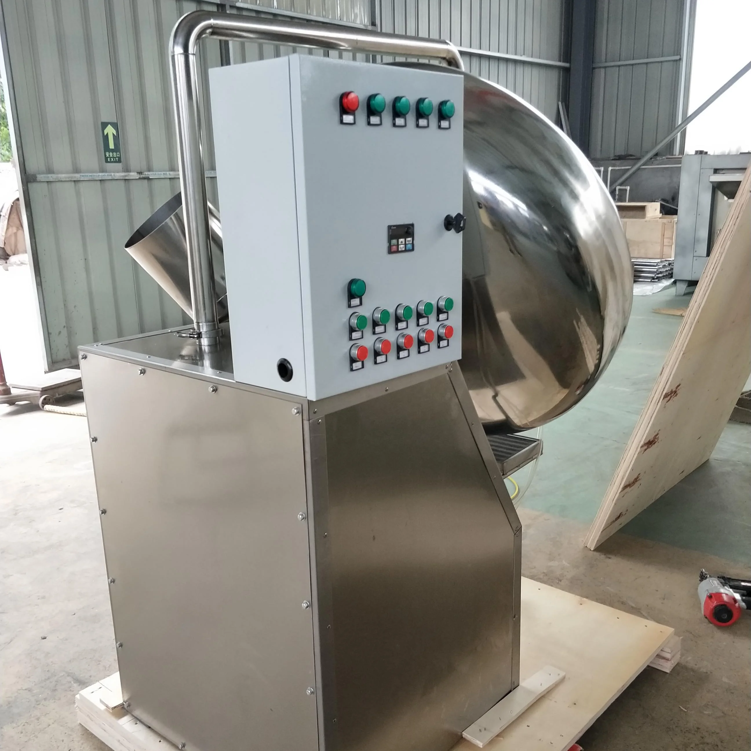 상업용 전기 스테인레스 초콜릿 코팅 냉각 기계, 초콜릿 장식 기계, 3000W