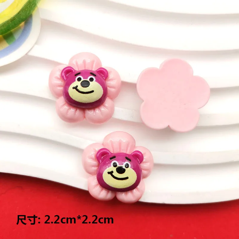 5pcs Cartoon glossy toy story little animal resin flatback cabochons diy crafts materials jewelry making charms