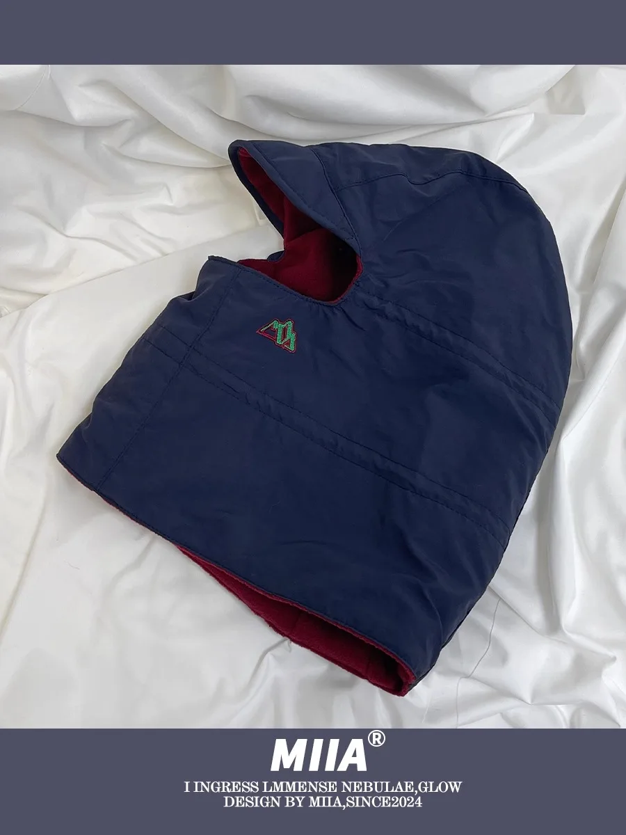 Outdoor Function Wind Mountaineering Skiing Cold Shading Pullover Cap Face Mask Neck Protection Integrated Sport Bomber Cap