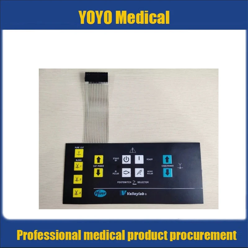 

Valleylab Force2 electrocautery Button film keypad