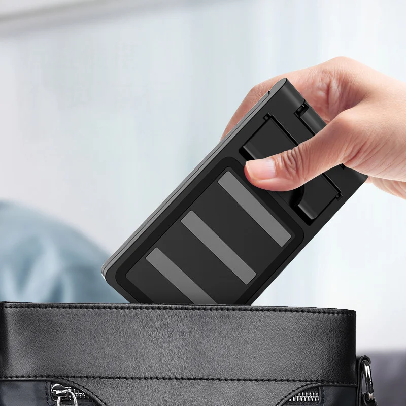 1pc Cell Phone Stand Angle Adjustable Cell Phone Holder With Silicon Pad Foldable Mobile Phone Tablet Stand