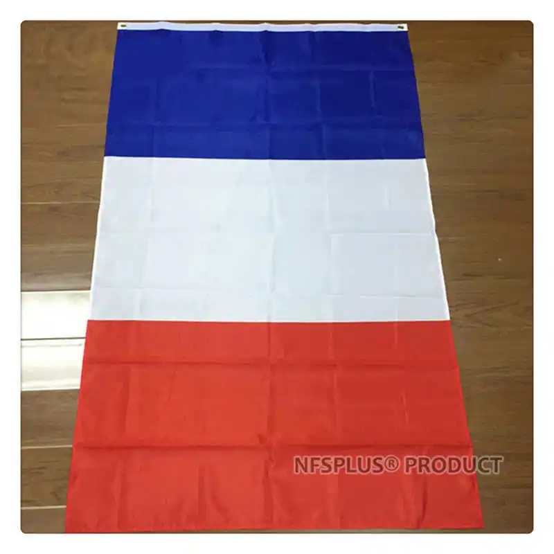 France Flag 3x5 Ft National French Banner 90x150cm Polyester Printed Brass Grommets Home Outdoor Decoration Parades Sports