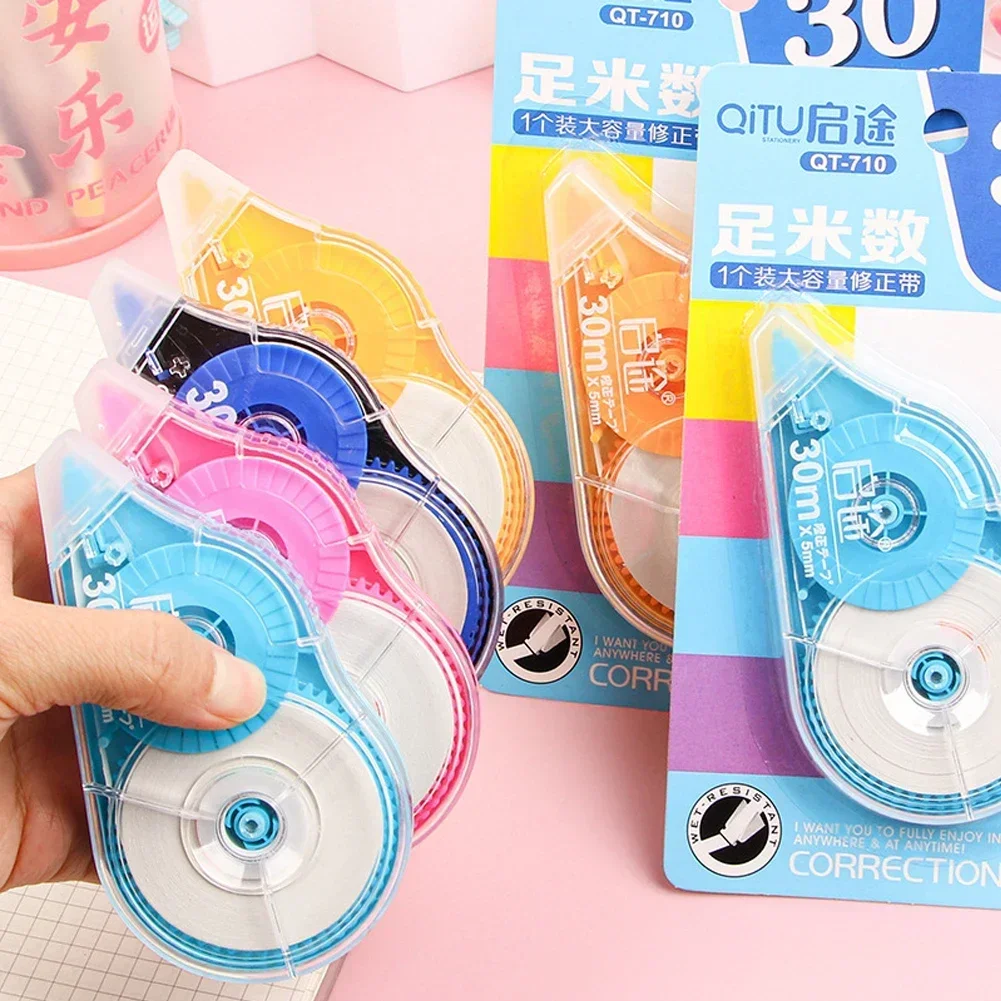 1/6Pcs Study Writing White-out Portable Correction Stuff Students Whiteout Kids Tapes 6 Tipex Tools Pcs School Supplies Tape