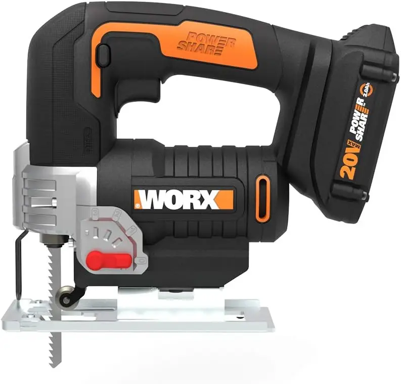 

Аккумуляторный лобзик 20В с технологией Power Share, идеально подходит для DIY-проектов и деревообработки
