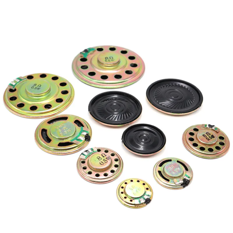 

10pcs/lot New Ultra-thin Mini speaker 8 ohms 0.5 watt 0.5W 8R speaker Diameter 28MM 2.8CM thickness 5MM