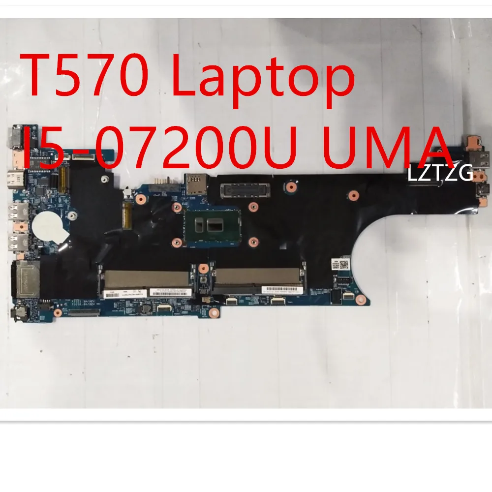 

Motherboard For Lenovo ThinkPad T570 Laptop Mainboard I5-7200U UMA 01ER111 02HL388 01YR384 01ER385 02HL384