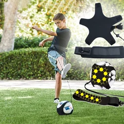 Bolsa de malabares para balón de fútbol, cinturón circular auxiliar para niños, accesorios de entrenamiento de fútbol, Kick Solo, entrenador de fútbol