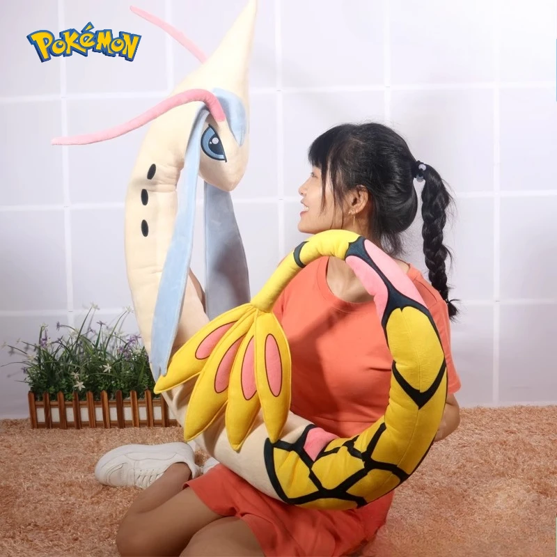 

230 см Покемон Milotic Peluche мультфильм аниме плюшевые подушки удобная мягкая кукла подушка орнамент детская игрушка в подарок