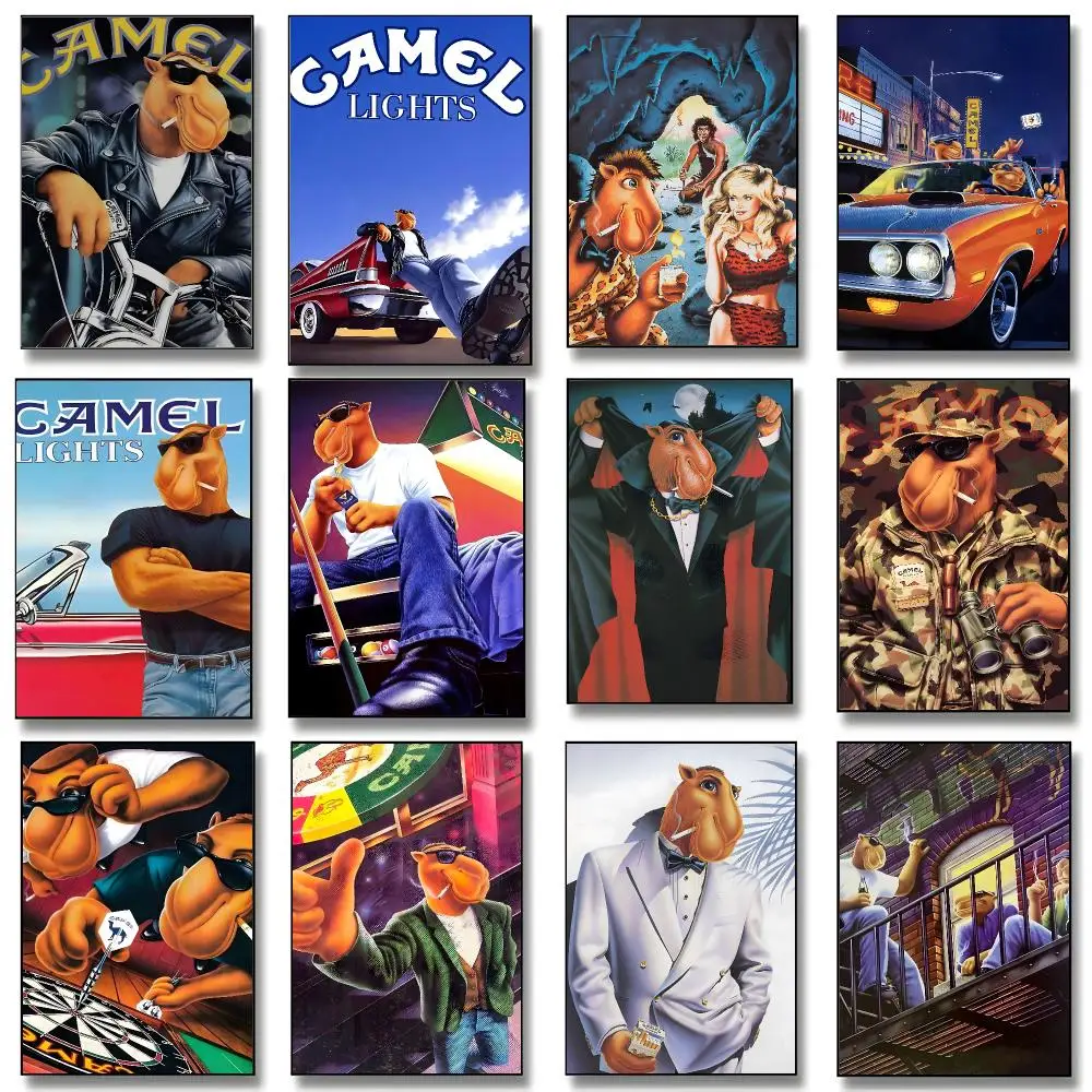 Anime Merch J-Joe Camel Poster Print Painting Home Decor for Bedroom Living Room Hallway