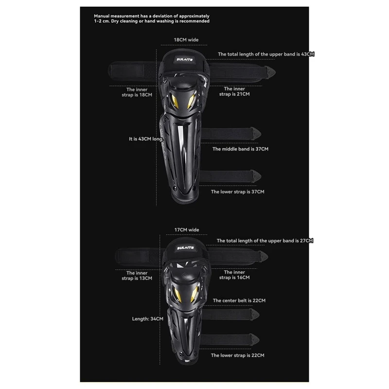 

New_SULAITE SLT1201 Мотоциклетные наколенники для езды B Наколенники