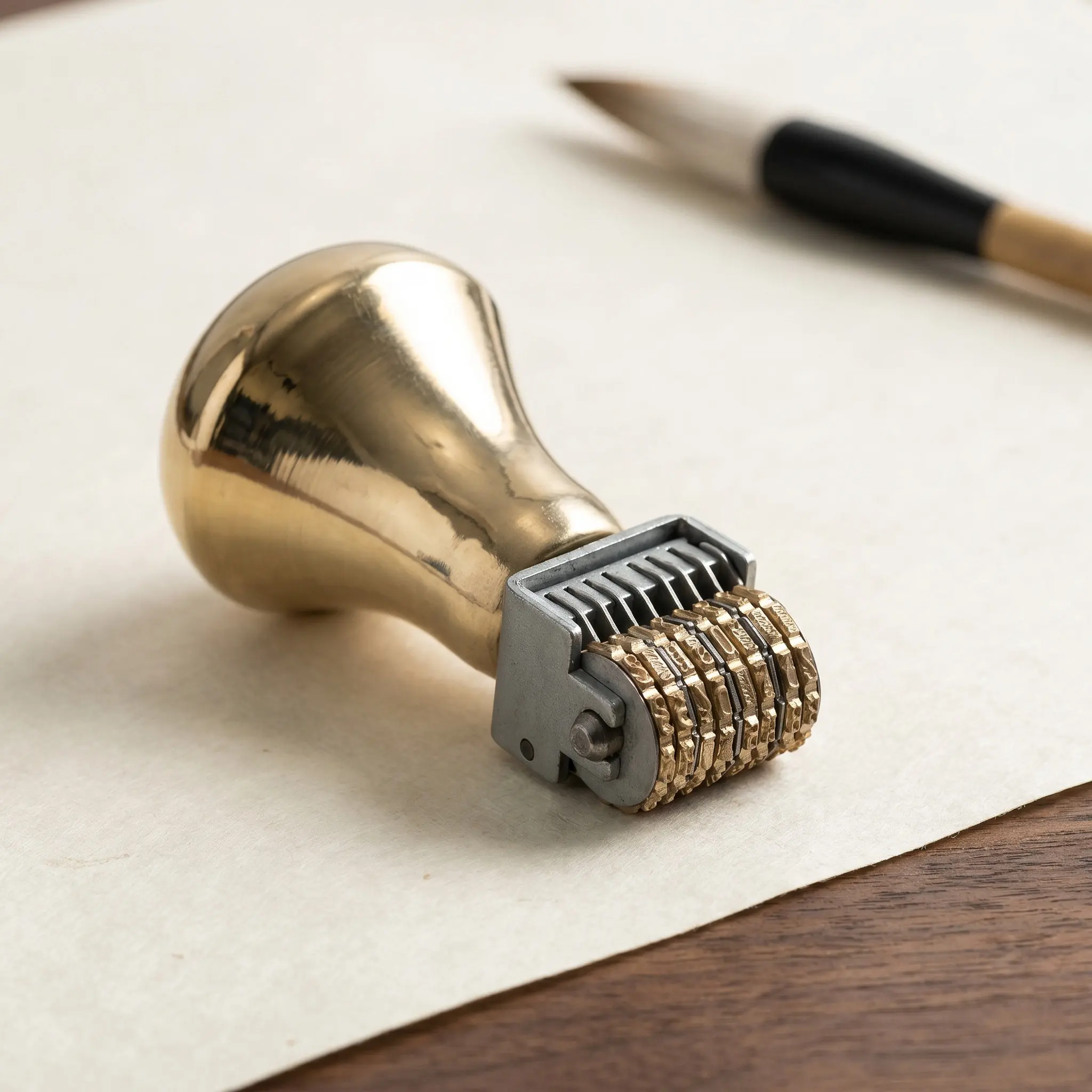 rotary-metal-date-stamper-brass-adjustable-vintage-style-manual-date-stamp-for-office-school-library-small-handheld-number-stamp