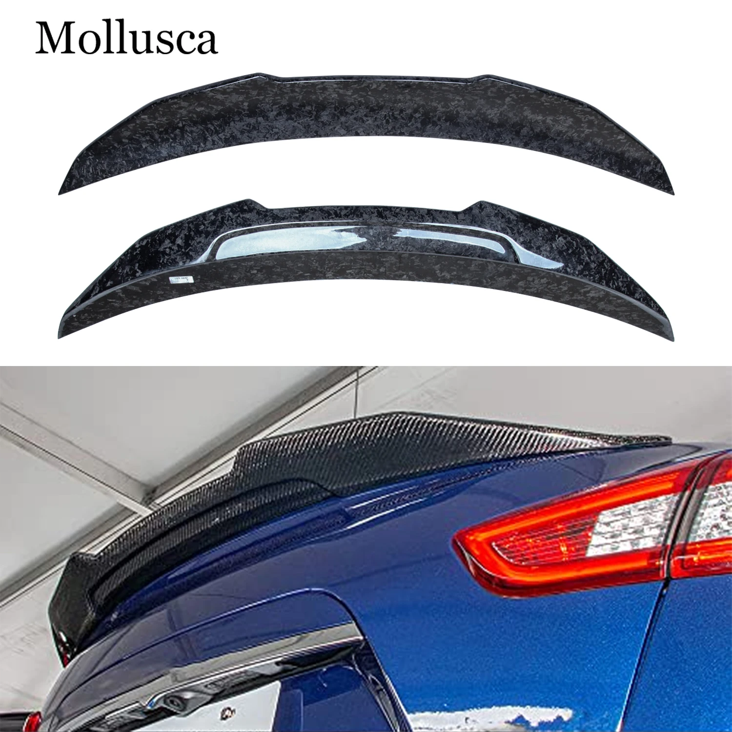 

For Alfa Romeo Giulia 952 PSM Style Forged Carbon Fiber Rear Spoiler Trunk Wing 2015-2023