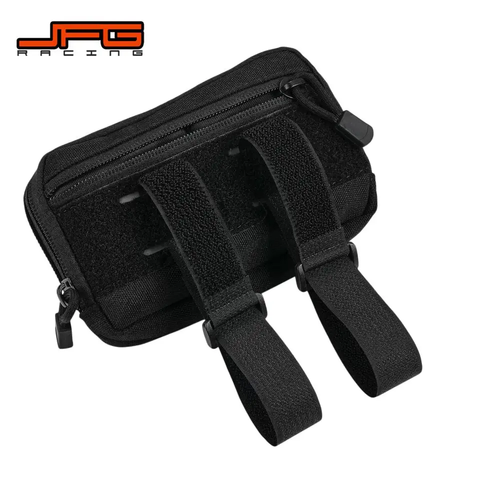 For Honda Yamaha BMW KTM Sur-Ron Suzuki Ridstar Q20 Motorcycle 22 28mm Handlebar Bag Nylon Storage Pouch Universal Dirt E-bike view 5