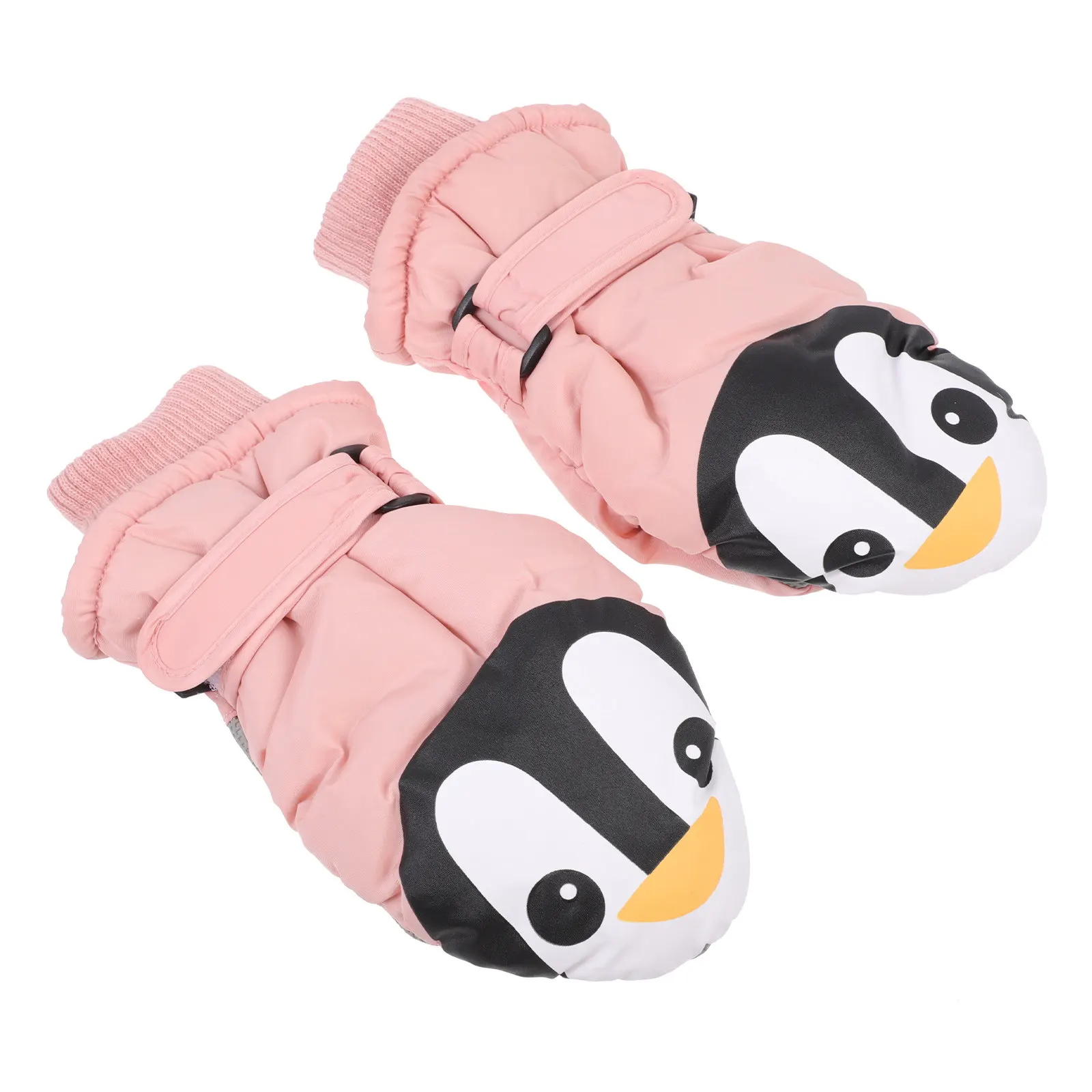 

1 пара лыжных перчаток, детские теплые водонепроницаемые зимние перчатки с героями мультфильмов, мягкие толстые теплые варежки для детей, зимние варежки