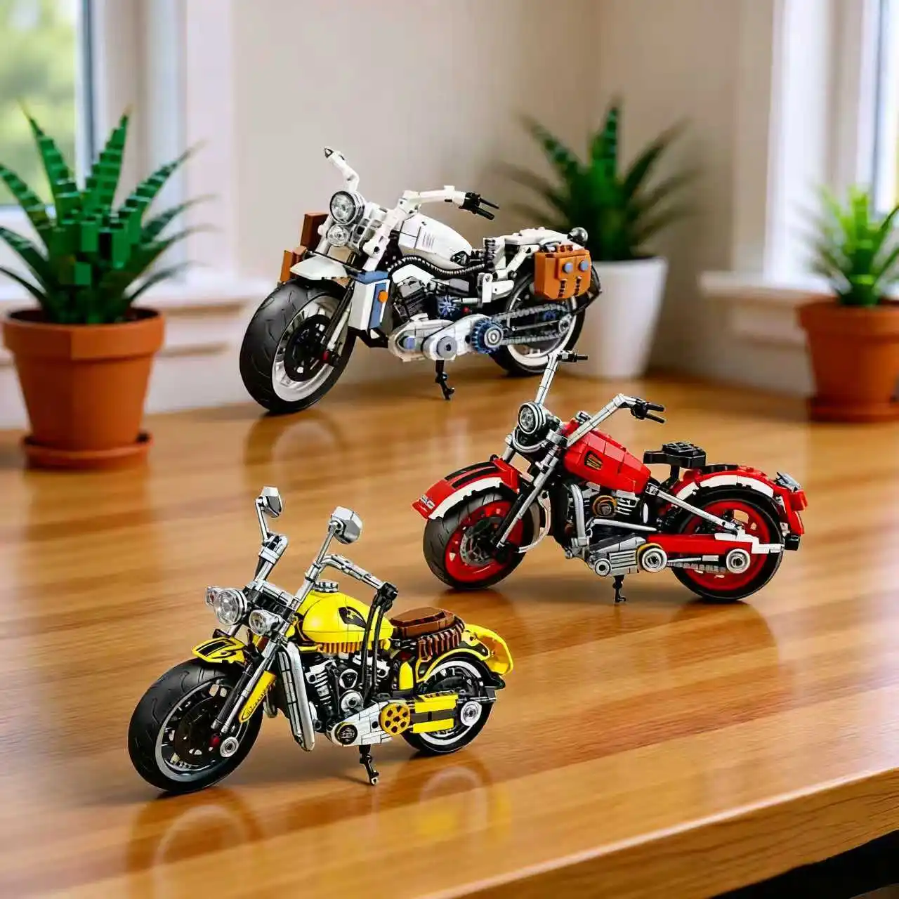 

Moc Motorcycle Building Blocks Technology Brick City Motorcycle Modular Building Blocks Children's Toys Boy Gifts
