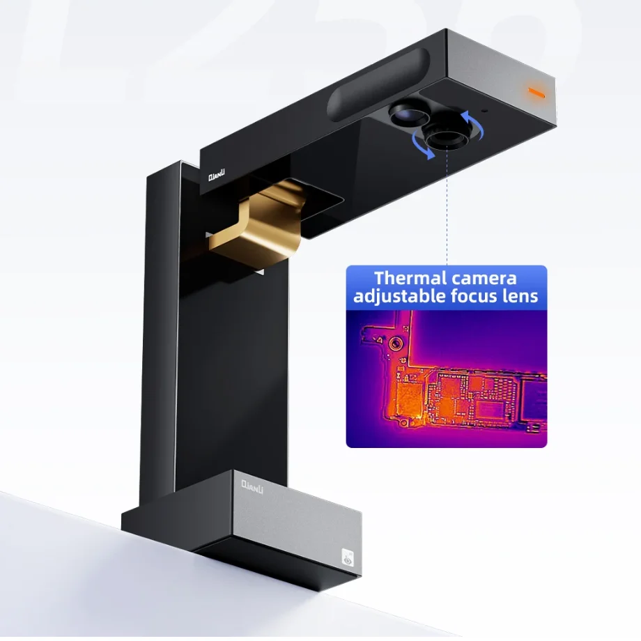 

QianLi L256 Foldable Thermal Imager for PCB Phone Mainboard Short Leak Circuit Fault Fast Diagnostic Repair Tool