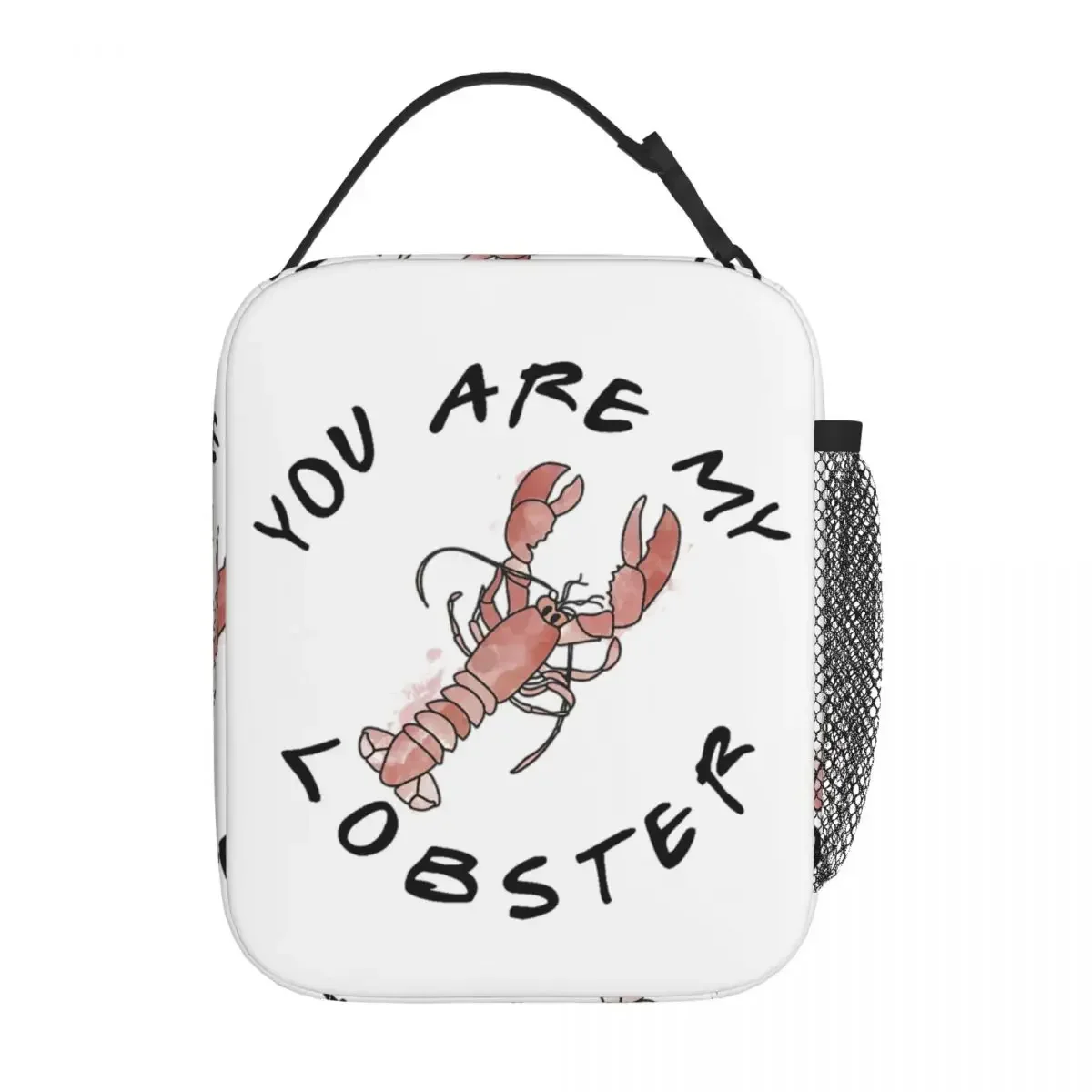 

My Lobster Friends TV Show Insulated Lunch Bag High Capacity Lunch Container Cooler Bag Tote Lunch Box Work Picnic Food Handbags