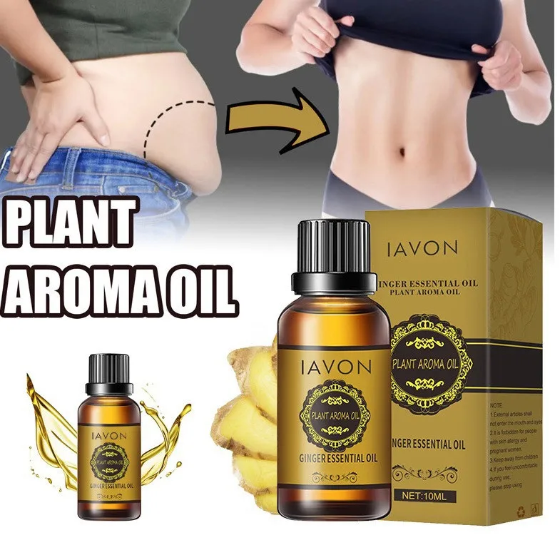 10ml Ginger Aromatic Massage Oil  Body Massage Essential Oil Scraping Open Back Pass Meridian Fever Beauty Salon SPA Supplies