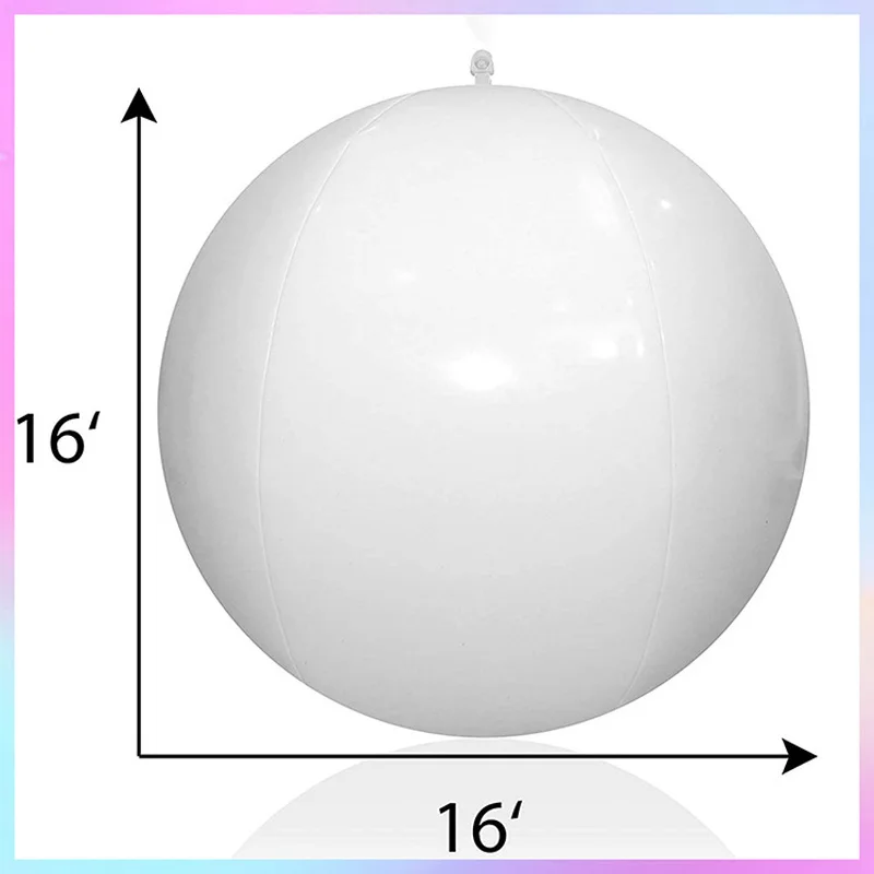 Pelota luminosa inflable de PVC de 40cm, juguete con Control remoto LED, bola Flash para Fiesta al aire libre, juguetes de fútbol luminosos que cambian de Color