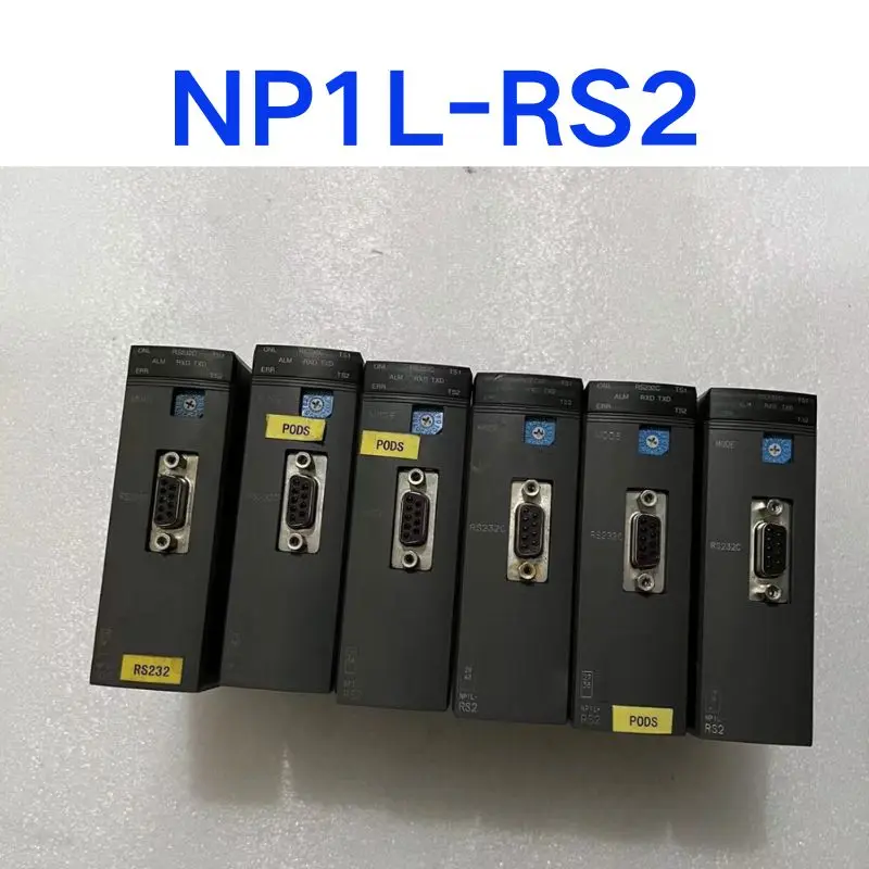 

Used NP1L-RS2 PLC module tested OK and the function is intact