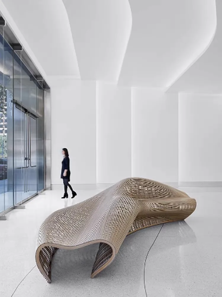 Уличный диван для торговых центров