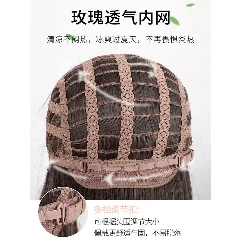Az15Shen Lan Zhou peluca antiente Hanfu Cosplay peinado estilo chino cola de caballo alta disfraz antiguo sombreros