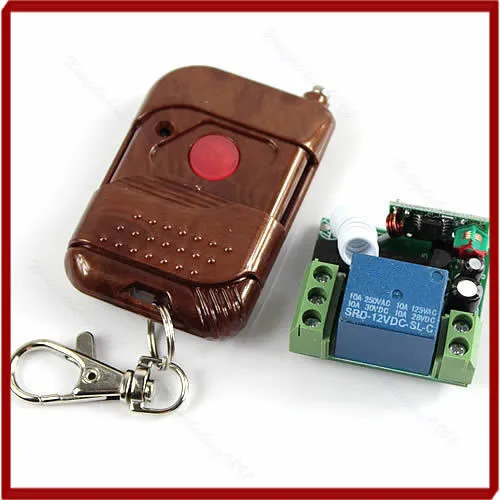 HAILANGNIAO New 12V Signal Channel Fixed Encoding Switch + Wireless Remote Control Promotion