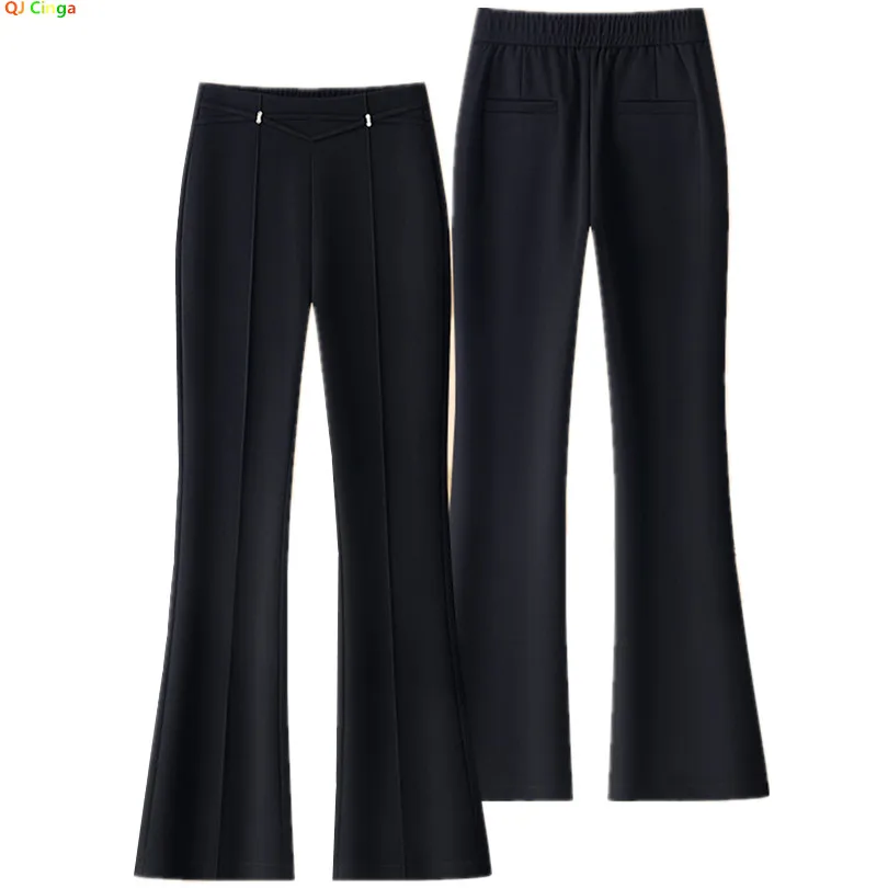 Black Elastic Waist… - image