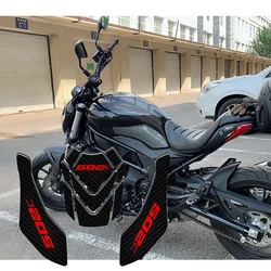 Motorcycle Anti Slip Fuel Tank Pad Sticker Motorcycle Fuel Oil Tank Pad Decal Protector FOR BENELLI 502c