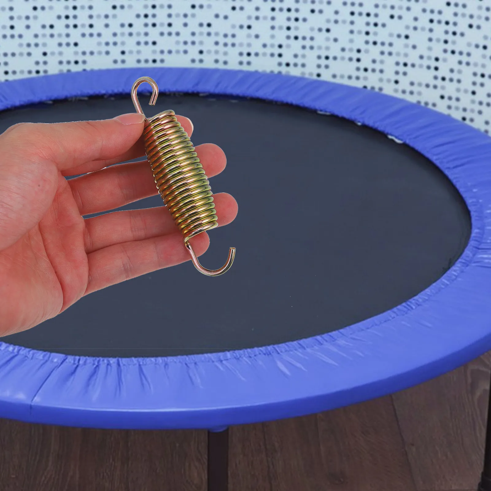 

1Set Trampoline Tension Springs Galvanized Steel Wire Universal Replacement Parts for Hanging Chairs Punching Bags Outdoor Use