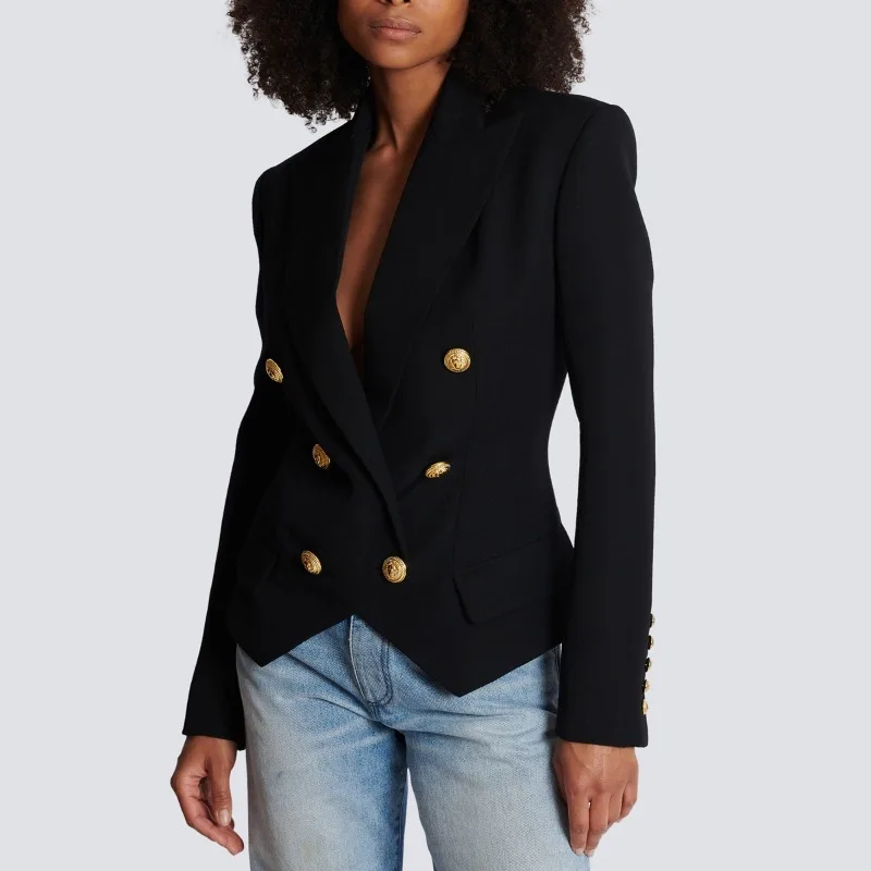 Blouse Suit Jacket Women's Autumn/Spring Fitted Waist Trendy Classic New Casual Versatile Comfortable Minimalist Niche Premium