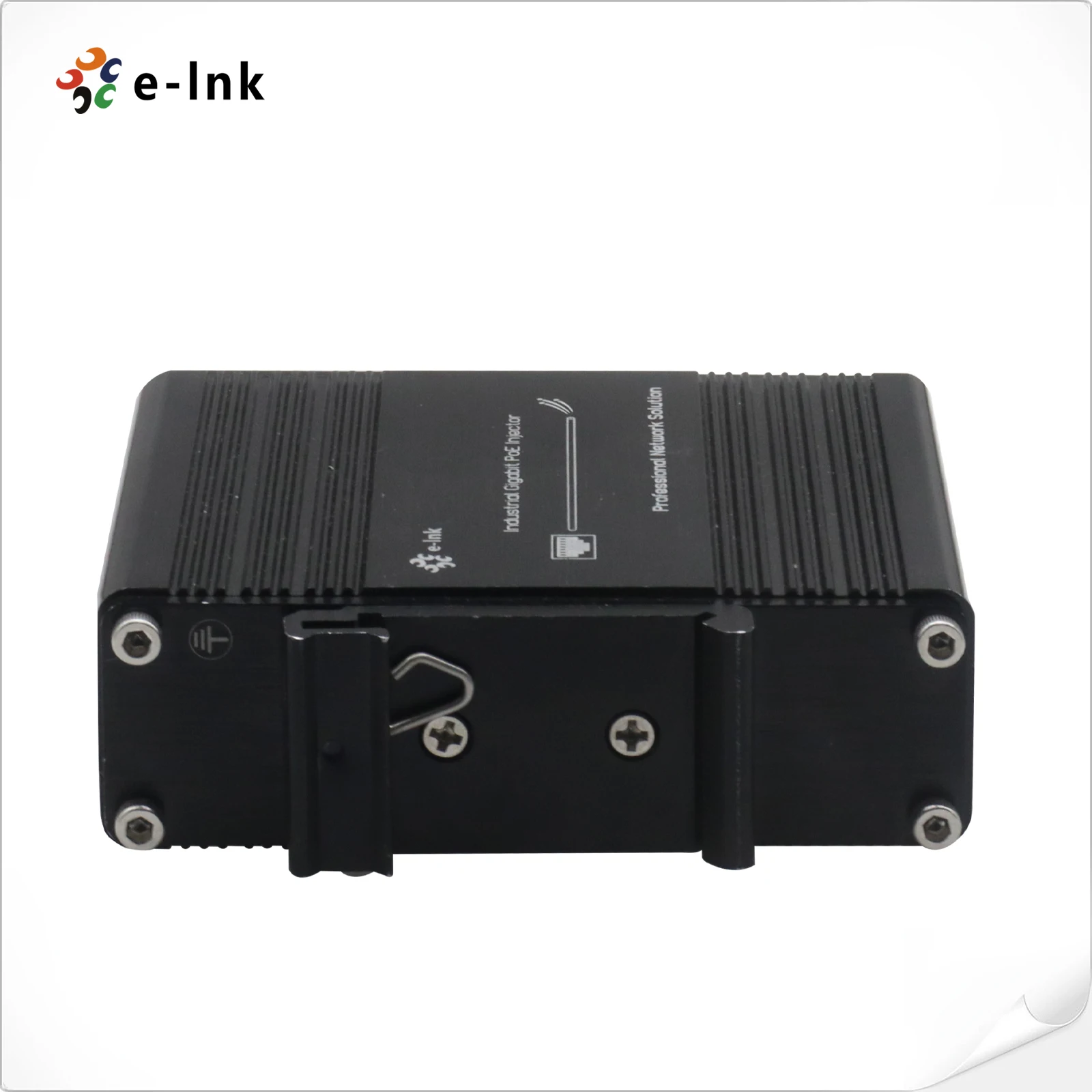 อินเจคเตอร์ PoE กิกะบิตอุตสาหกรรม 10/100/1000Mbps 12-48V DC 95W
