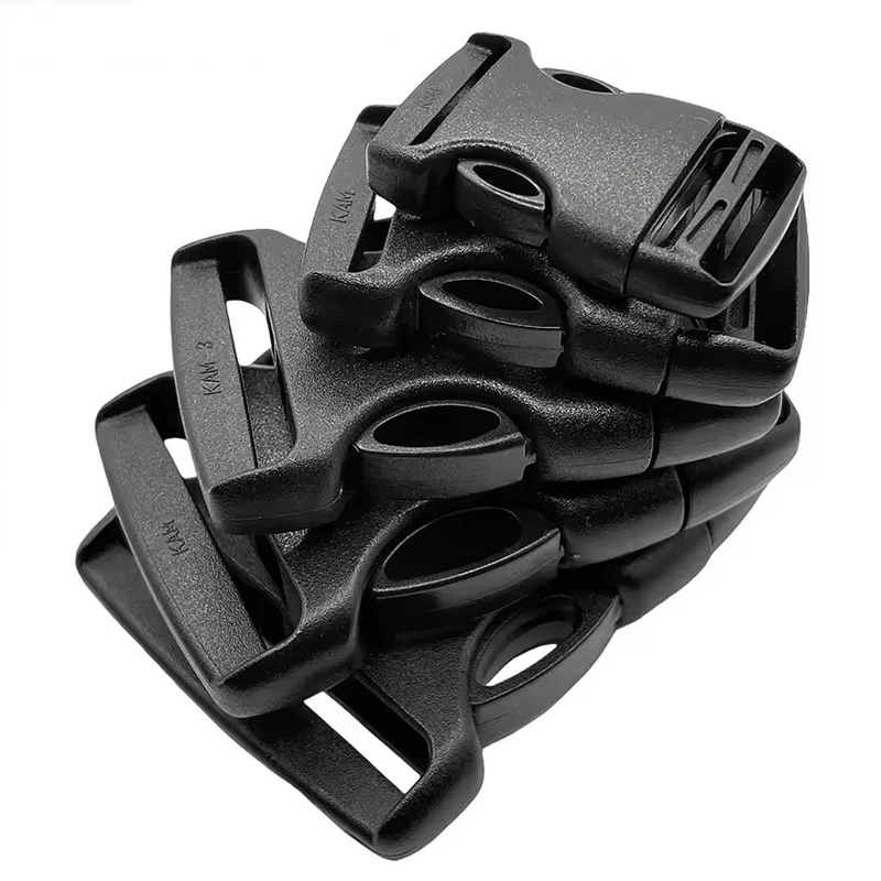 

10-50Pc 10-50mm Quick Side Release Plastic Buckle Clips Snaps Insert Clasp for Dog Collar Webbing Strap Belt Carabiner Clip Hook