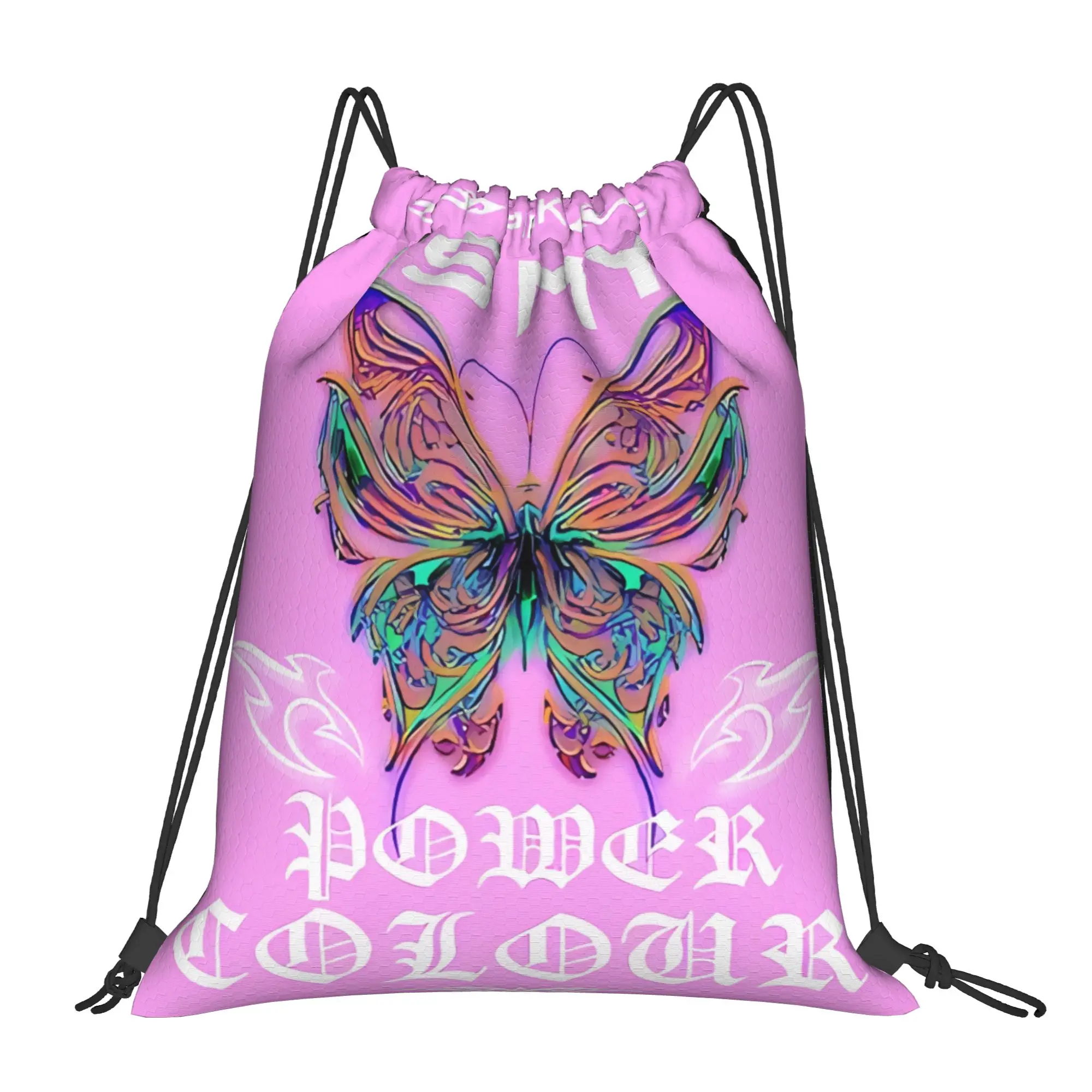 

Портативные спортивные сумки на шнурке Pink Is My Power Colour Aerosmith, рюкзаки для езды на велосипеде, рюкзаки для хранения вещей в спортзале