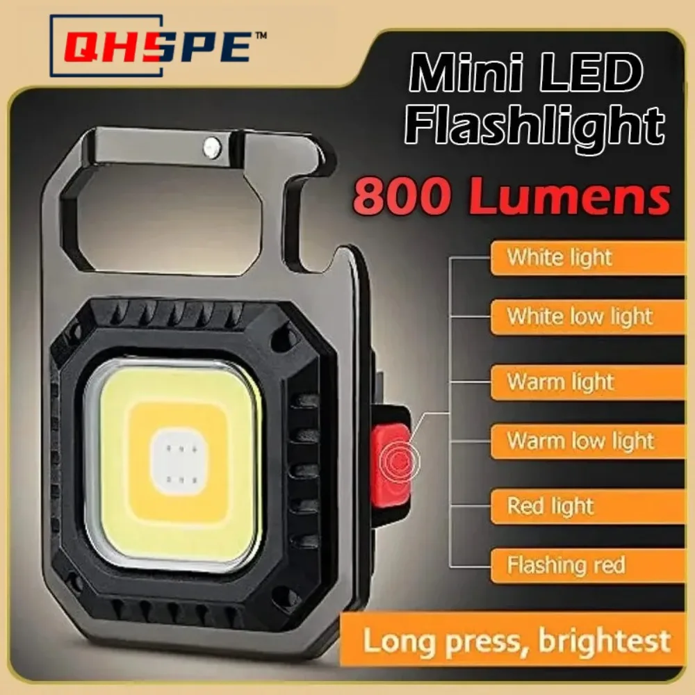 lanterna-mini-led-ammtoo-luz-de-trabalho-magnetica-cob-lampada-recarregavel-usb-de-800-lumens-com-7-modos-para-camping-e-uso-ao-ar-livre