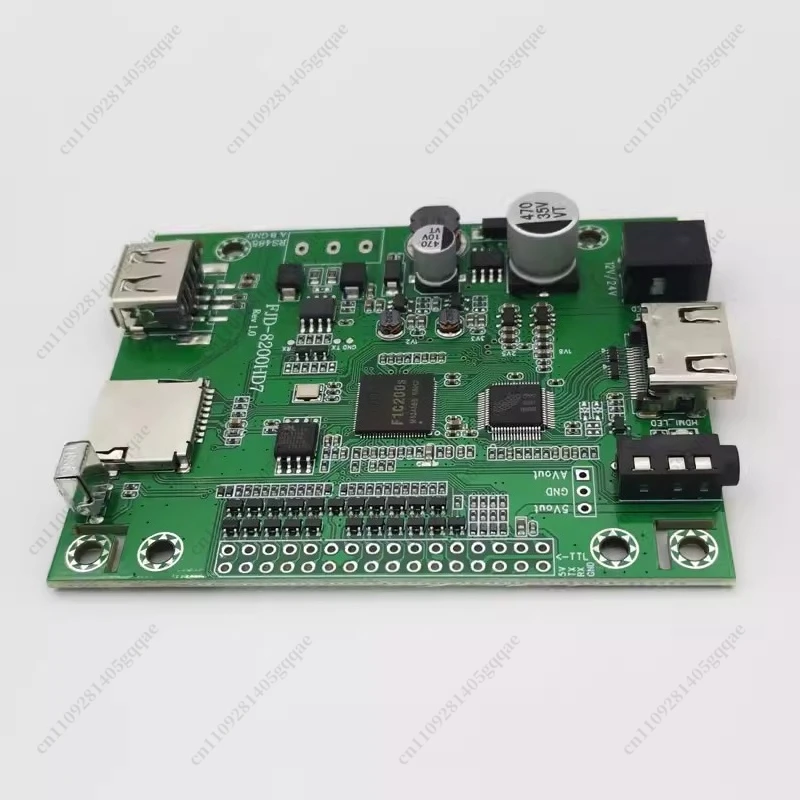MCU, Lossless 1080P High Definition Decoding HDMI Exhibition Hall Advertising MP5, Serial Port Control Video Playback Board
