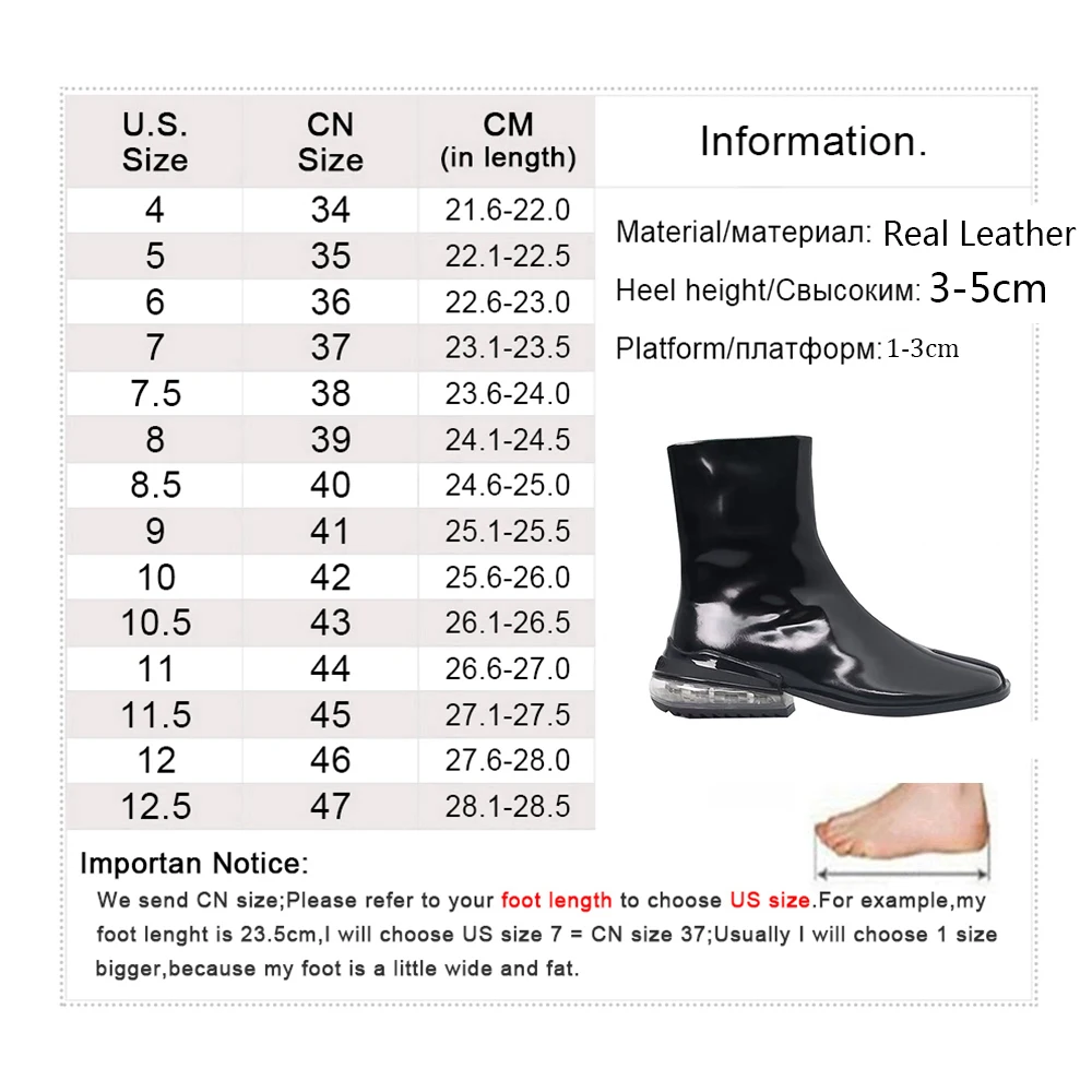 New Unisex Split Toe Boots For Men Genuine Leather Botines Ninja Tabi Boots Ankle Boots Men Shoes Botas Hombre Zapatos Hombre