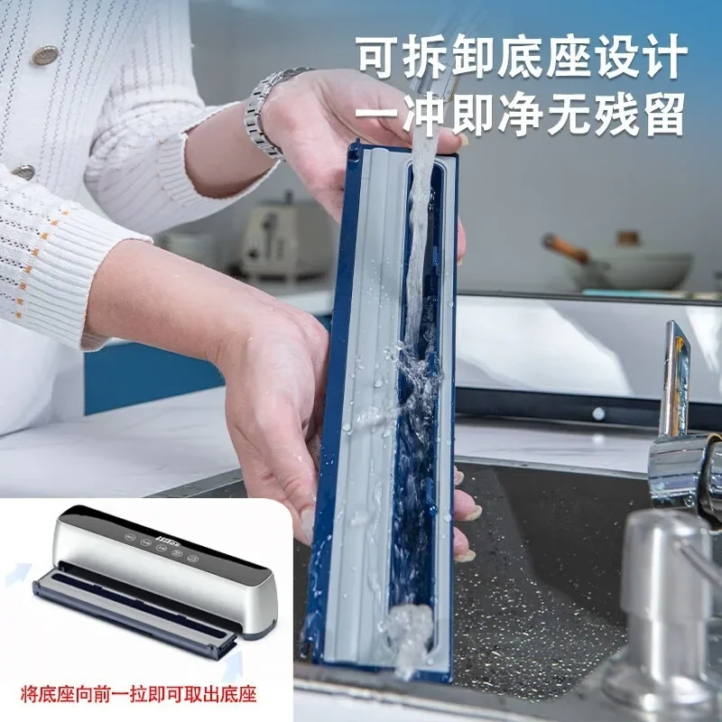 Dual Pump Auto Vacuum Sealer Household Kitchen Food Preservation Efficient Plastic Sealing Machine