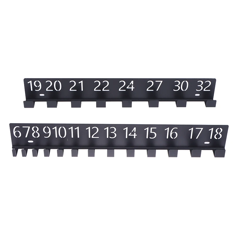 Porta chiavi a parete Organizzatore per viti a parete in metallo resistente e durevole con slot numerati