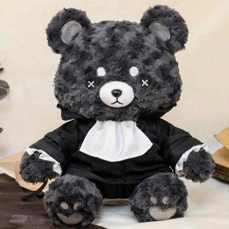 Original 27cm Bungo Stray Dogs Plush Bear Authentic Nakajima Atsushi Anime Collectible Plush Doll Pillow Toy Birthday Gift